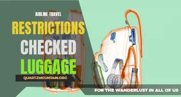 The Lowdown on Airline Travel Restrictions for Checked Luggage