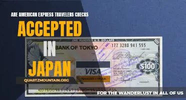 Are American Express Travelers Checks Accepted in Japan?