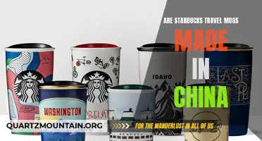 Exploring the Origins of Starbucks Travel Mugs: Are They Made in China?