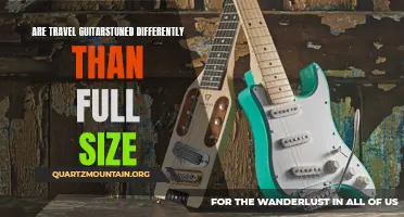 The Difference in Tuning: Are Travel Guitars Tuned Differently Than Full-Size?