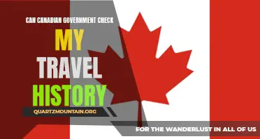 Exploring the Limitations: Can the Canadian Government Track Your Travel History?