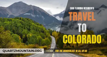 Exploring the Rockies: Can Florida Residents Travel to Colorado?