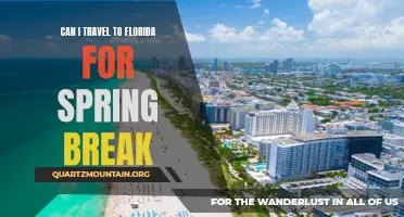 Exploring the Sunshine State: Can I Travel to Florida for Spring Break?