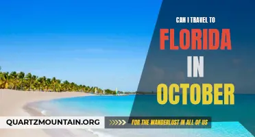 Exploring the Sunshine State: Can I Travel to Florida in October?