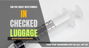 Can You Bring Syringes in Checked Luggage? Traveling with Medication Made Easy