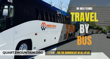 The Travel Methods of MLB Teams: Do They Rely on Buses?