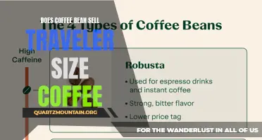 Exploring the Convenience: Do Coffee Bean Stores Offer Traveler Size Coffee?
