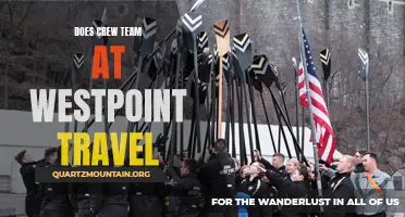 Is the Crew Team at West Point Required to Travel for Competitions?