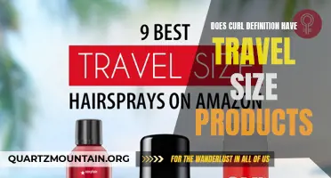 Exploring the Convenience of Travel Size Products for Defining Curly Hair