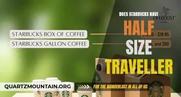 Unveiling the Truth: Does Starbucks Offer Half-Size Travelers?