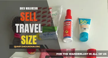 Exploring the Convenience: Does Walgreens Sell Travel-Size Products?