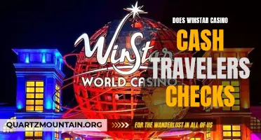 Is Winstar Casino a Good Place to Cash Traveler's Checks?