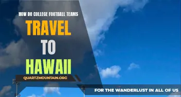 Exploring the Travel Logistics of College Football Teams' Journeys to Hawaii