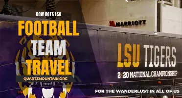The Logistics Behind LSU Football Team's Travel Arrangements