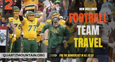 Exploring the Travel Arrangements of the NDSU Football Team: Unveiling their Journey to Victory
