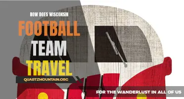 The logistics of travel for the Wisconsin football team: Exploring their game day journey