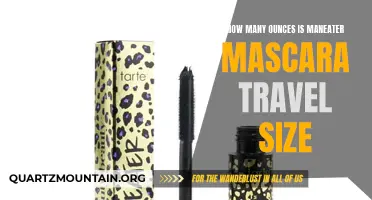 All You Need to Know About the Maneater Mascara Travel Size: Measuring in Ounces