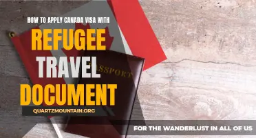 A Step-by-Step Guide to Applying for a Canada Visa with a Refugee Travel Document