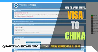 Steps to Apply for a Chinese Travel Visa