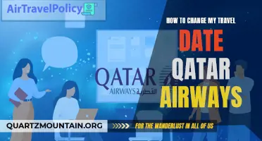 A Step-by-Step Guide on Changing Your Travel Date with Qatar Airways