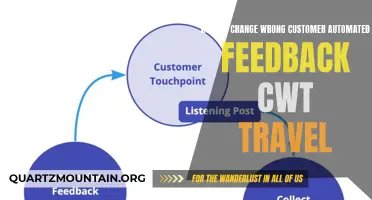 How to Correct Inaccurate Customer Automated Feedback at CWT Travel