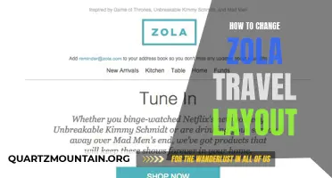 Changing the Travel Layout on Zola: A Step-by-Step Guide