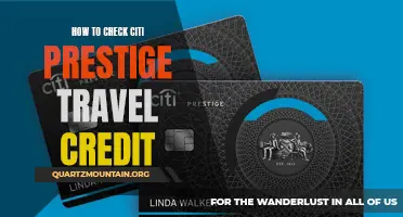 A Comprehensive Guide to Checking your Citi Prestige Travel Credit