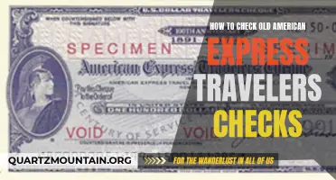 A Comprehensive Guide to Checking Old American Express Travelers Checks