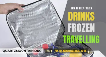 Keeping Frozen Drinks Cold While Traveling: Tips and Tricks