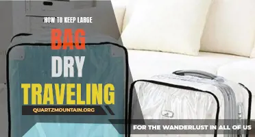 Essential Tips for Keeping Your Large Bag Dry While Traveling