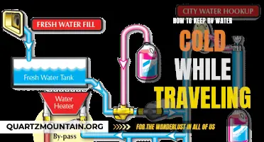 Keeping Your RV Water Cold While Traveling: Practical Tips and Tricks
