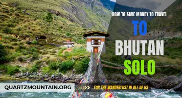 Top Tips for Saving Money to Travel Solo to Bhutan