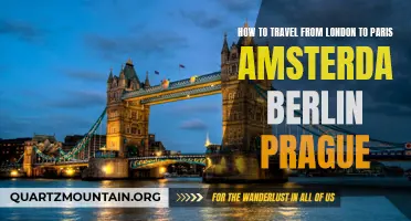 The Ultimate Guide: Traveling Through London, Paris, Amsterdam, Berlin, and Prague