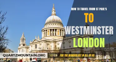 Exploring the Best Ways to Travel from St. Paul's to Westminster in London