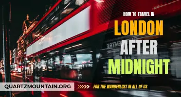 Navigating London's Late-Night Scene: A Guide to Traveling after Midnight
