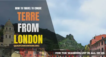 The Ultimate Guide to Traveling from London to Cinque Terre
