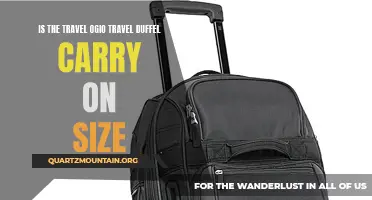 Understanding The Carry-On Size of the Ogio Travel Duffel