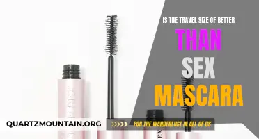 Comparing the Benefits of Travel-Size vs. Full-Size Better Than Sex Mascara