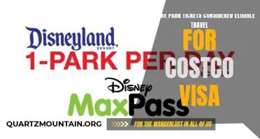 Is Buying Theme Park Tickets Eligible Travel for Costco Visa?