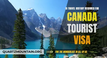 Understanding the Requirements: Travel History for Canada Tourist Visa