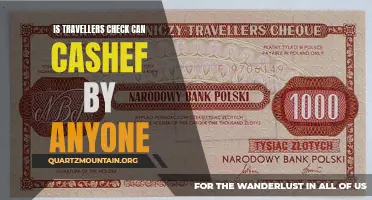 The Advantages and Limitations of Cashable Travellers Checks