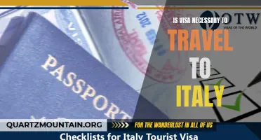 Understanding the Necessity of a Visa for Travel to Italy