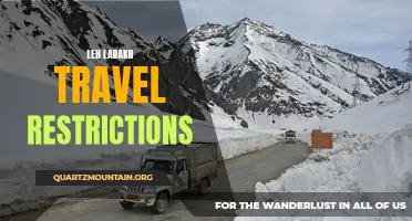 Understanding the Travel Restrictions in Leh Ladakh: All You Need to Know