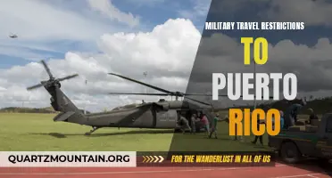 Understanding the Current Travel Restrictions for Military Personnel Traveling to Puerto Rico