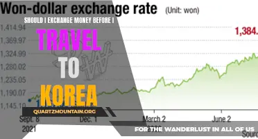Is it Wise to Exchange Money Before Traveling to Korea?