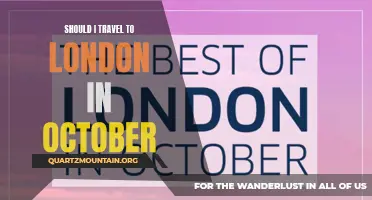 Why Traveling to London in October is a Great Idea