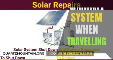 To Shut Down or Not: The Dilemma of Keeping Your Solar System On While Traveling