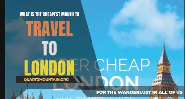 The Best Time to Visit London on a Budget: Exploring the Cheapest Month for Travel