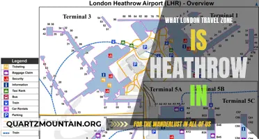 Exploring the London Travel Zone where Heathrow Airport is Located