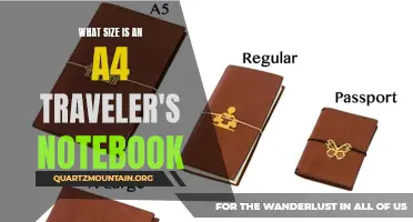 Exploring the Dimensions of an A4 Traveler's Notebook